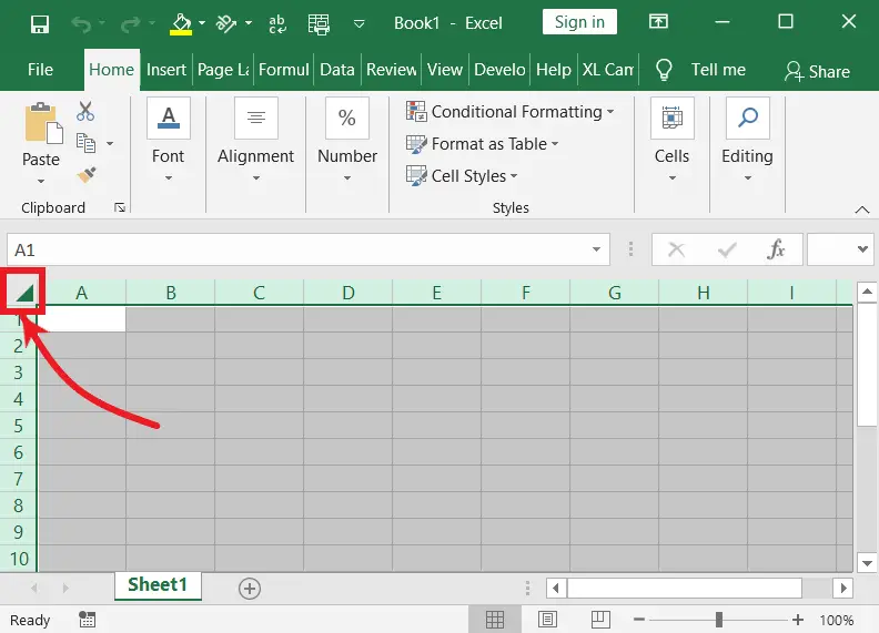 Selection Tips and Tricks in Excel
