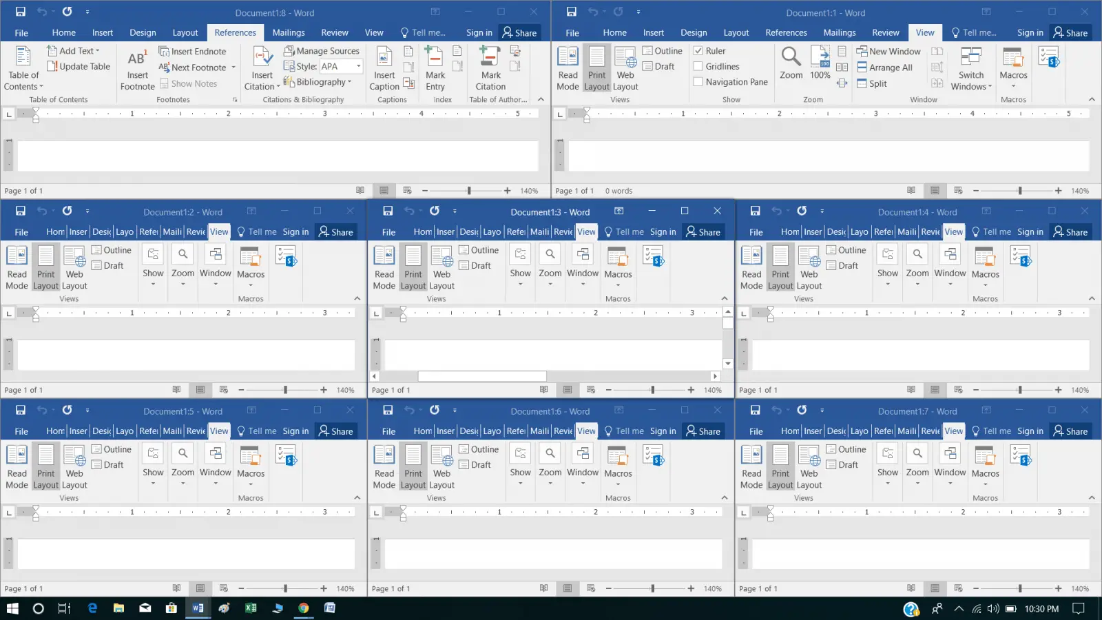 A View Tab in Microsoft Office Word - 2022's Earnest 1