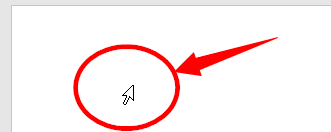 Mouse pointer