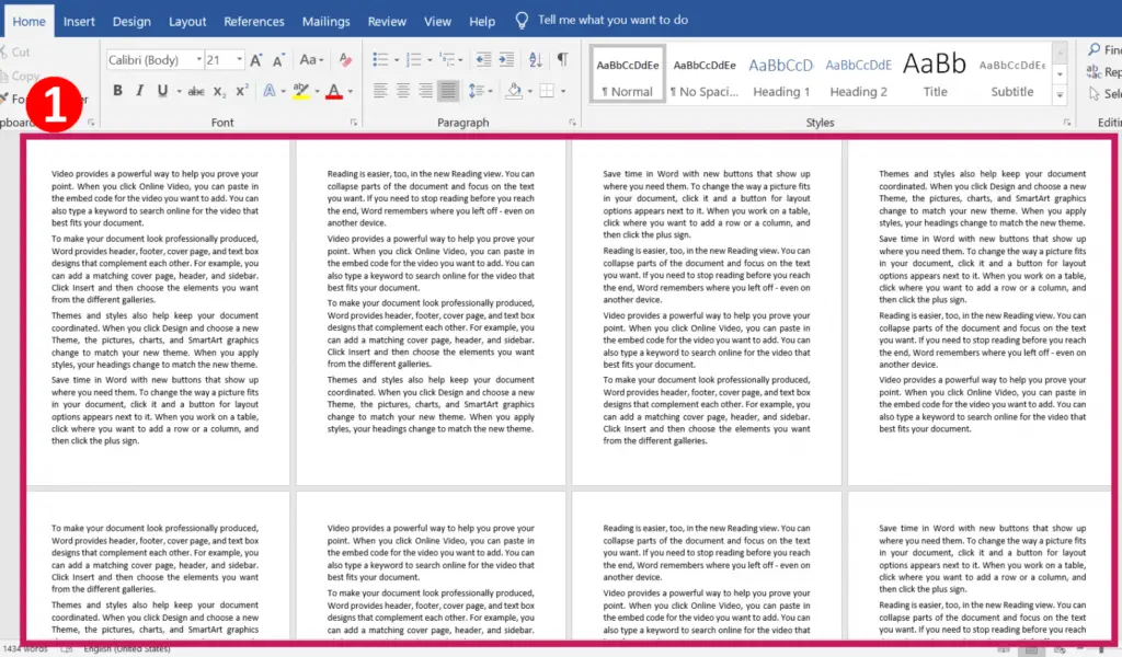 How to add pages with content in ms word | Different Headers and Footers for Different Pages in MS-Word