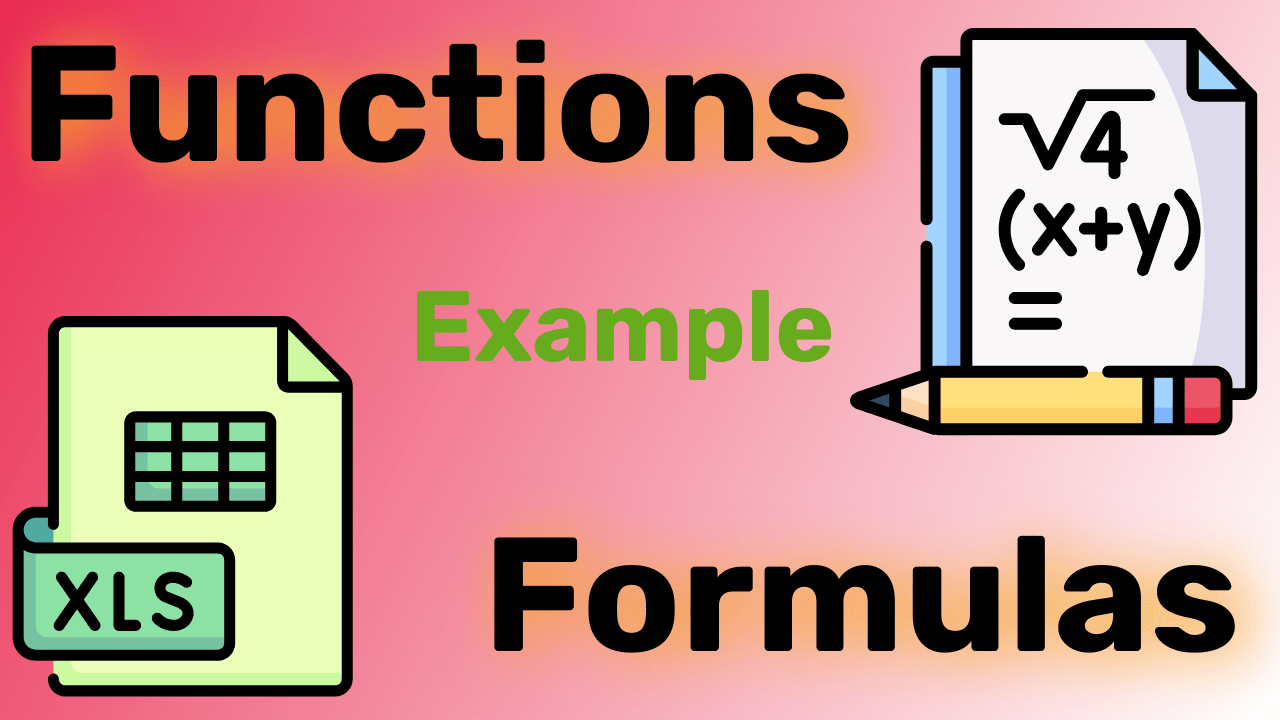 Examples of the difference between functions and formulas