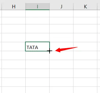 Drag fill handle to create a custom autofill series list in excel