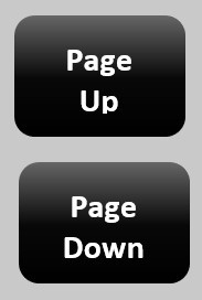 Page up and Page down Keys