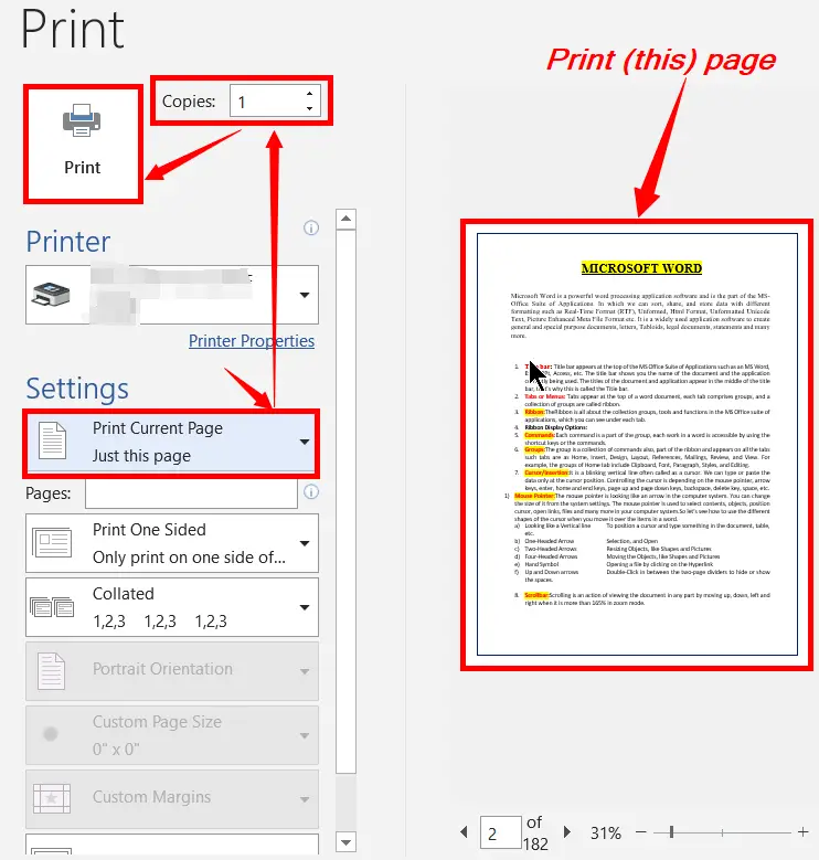 How to Print a Word Document and Ppt Slides - 2022's Master 4