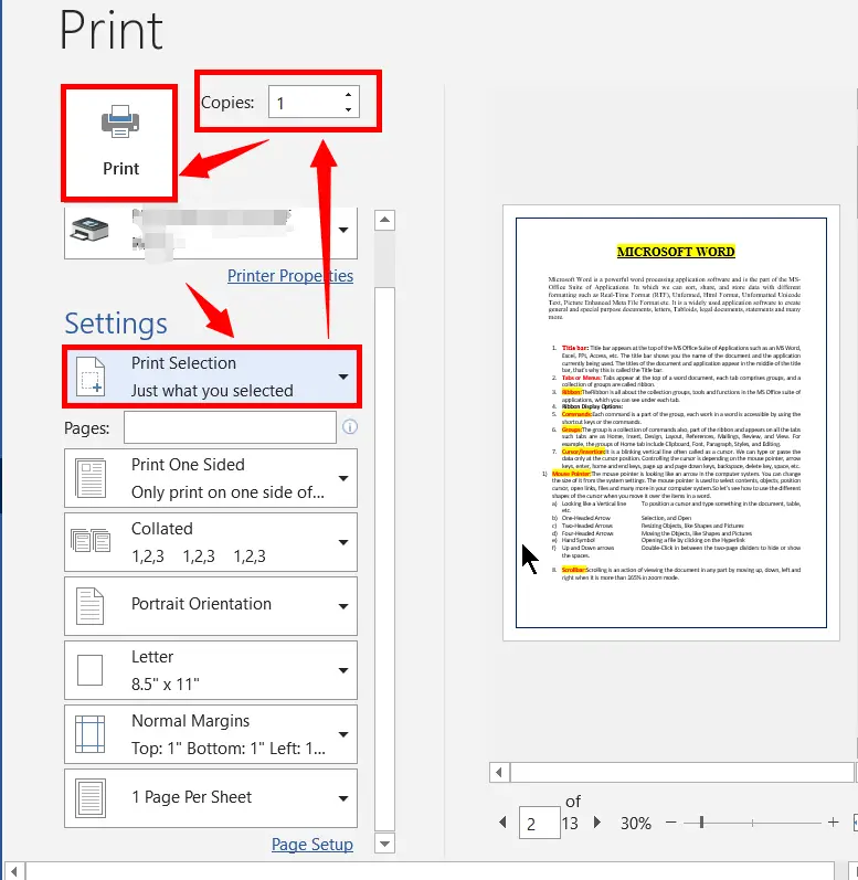 How to Print a Word Document and Ppt Slides - 2022's Master 3