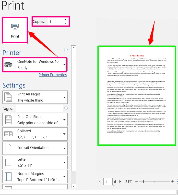 How to Print a Word Document and Ppt Slides - 2022's Master 16