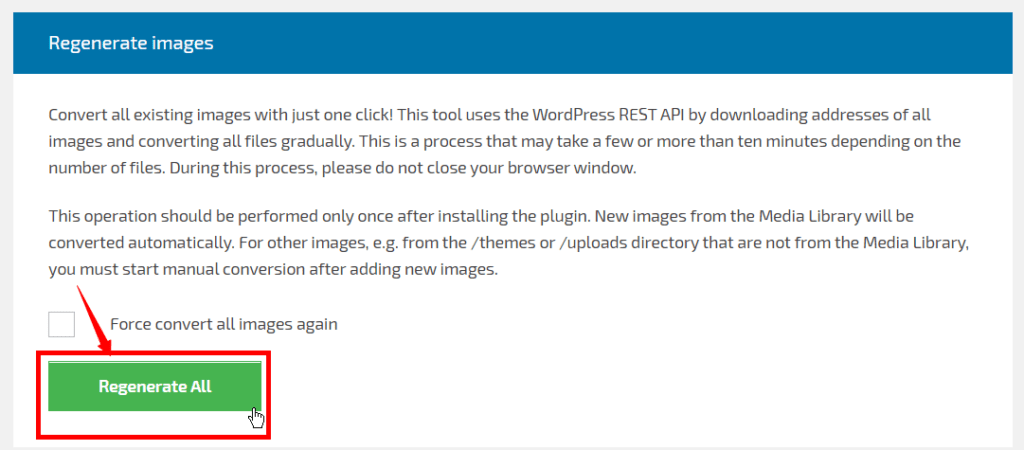 Convert Image to New WebP format to Speed Up WordPress 6
