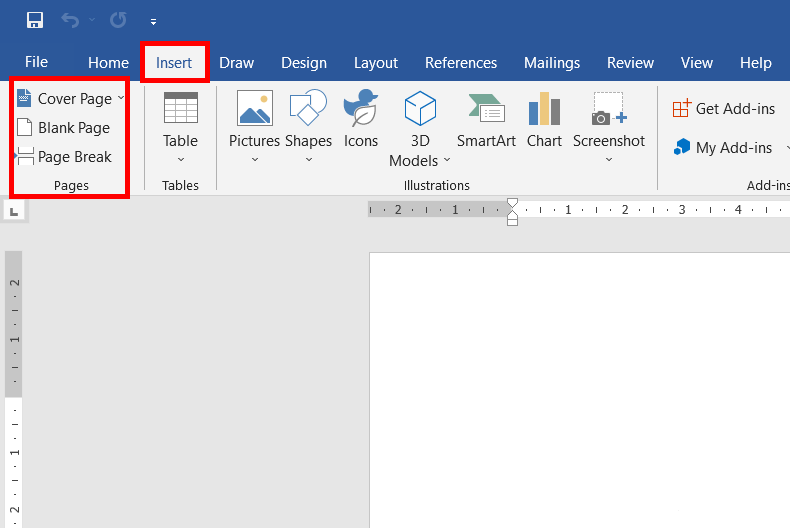 Table in Microsoft Word