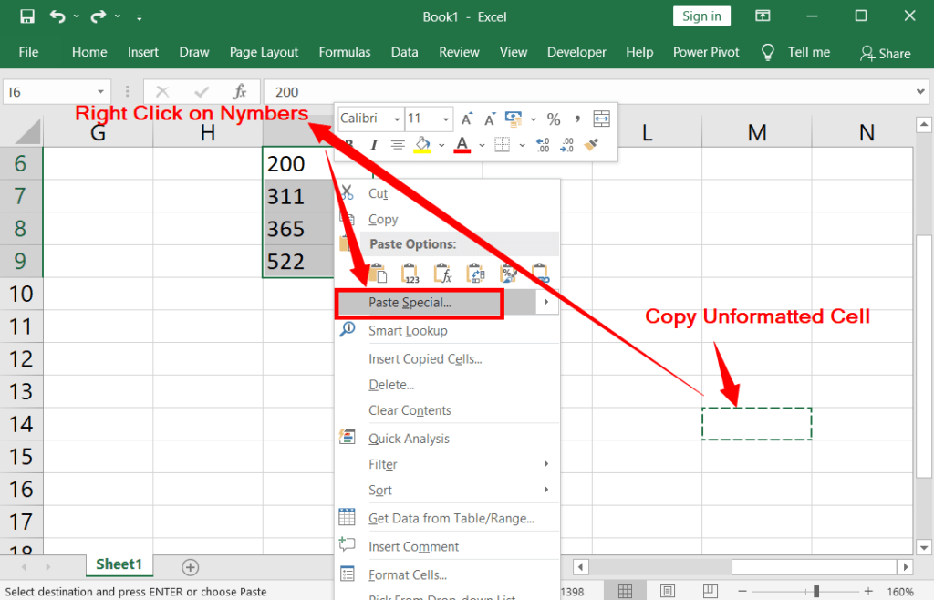 [Fixed] Excel is Not Recognizing Numbers in Cells - 2022 4