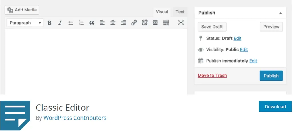 The Best Classic Editors - WordPress Plugins - 2022 1