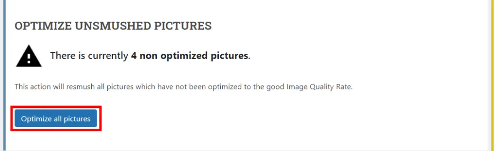 Optimize Pictures