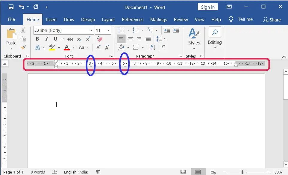 2 Ways to Set and Use Tab Stops in MS Word - 2022 2
