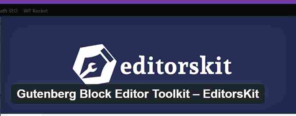 WordPress Gutenberg Block Editor Plugin