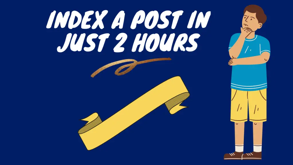 Index a Post in Just 2 Hours