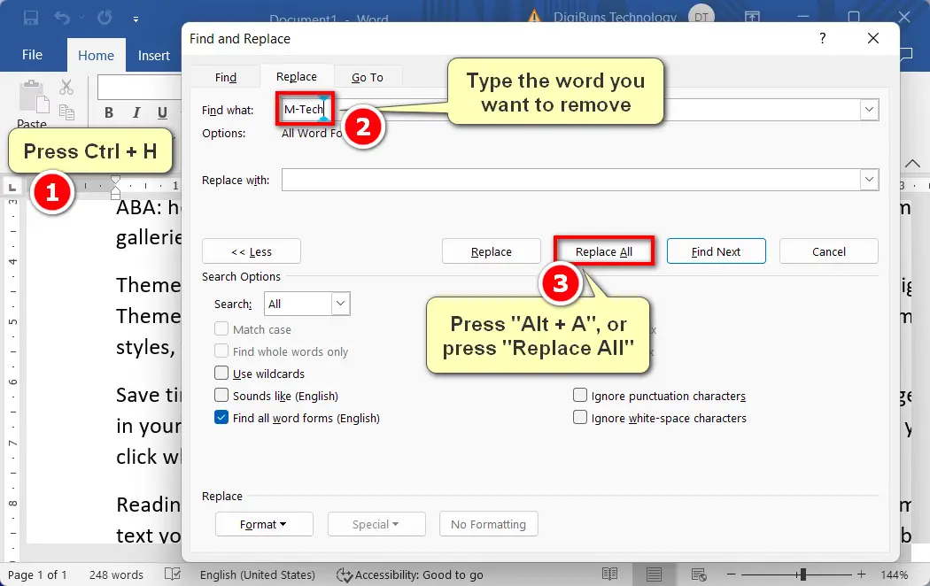 How to Remove Duplicate Words in Word, Excel, & Ppt in a Second.